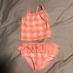 NWT 2 piece swim suit 9 Months